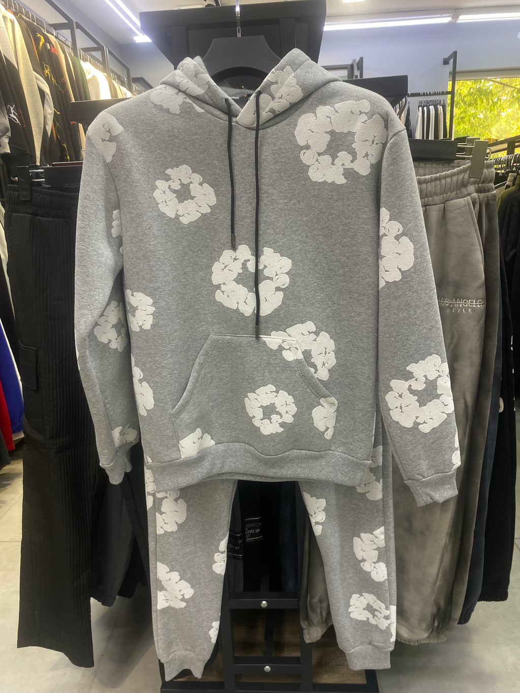 Σετ Φόρμα Denim Tears Γκρι