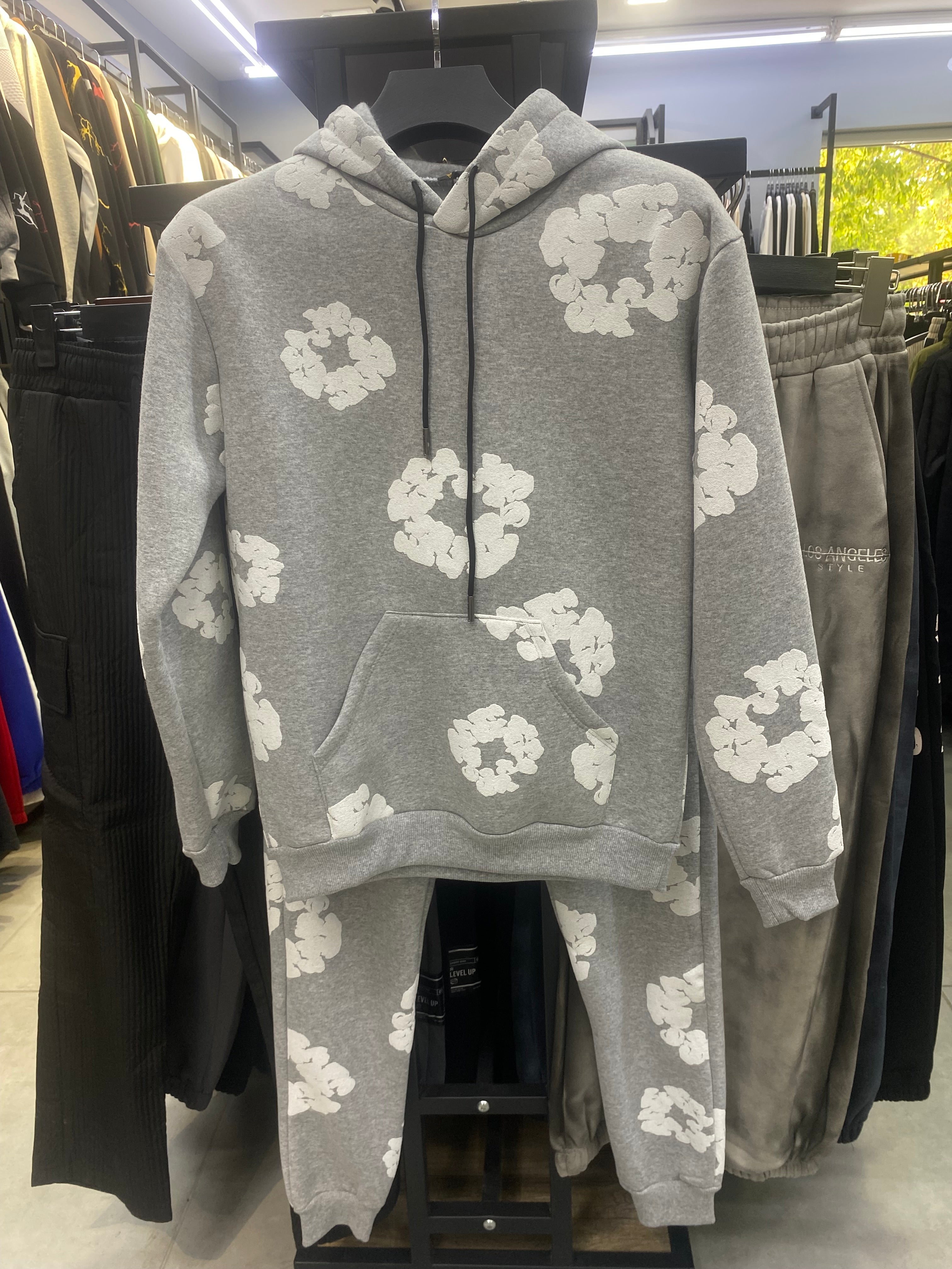 Σετ Φόρμα Denim Tears Γκρι