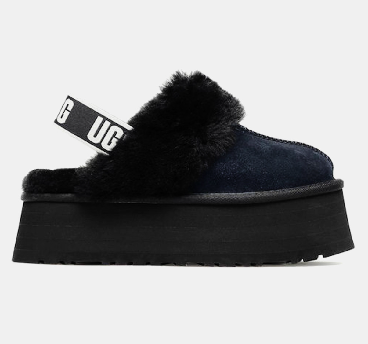 Funkette Γυναικείες Παντόφλες Μαύρες