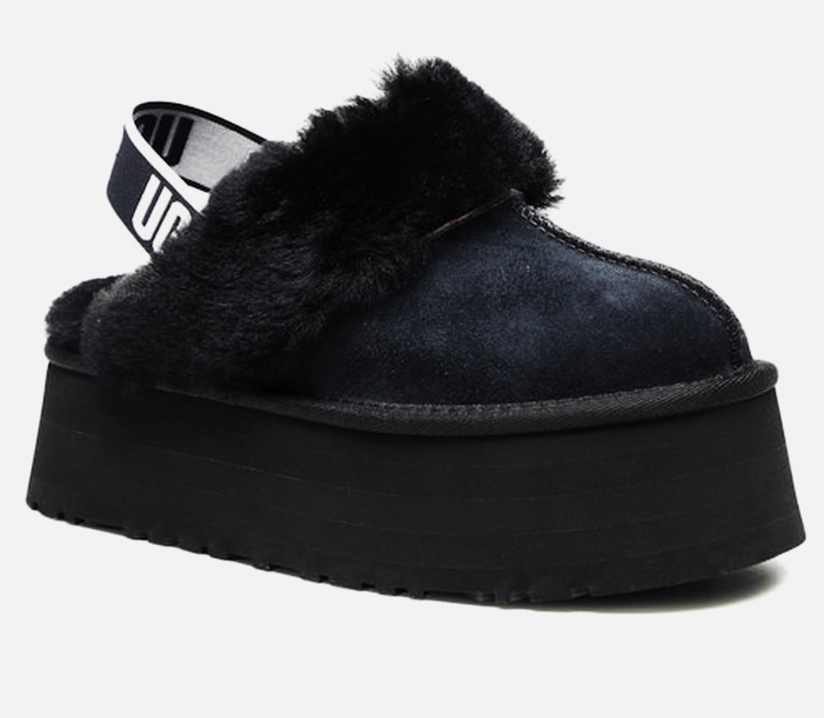 Funkette Γυναικείες Παντόφλες Μαύρες